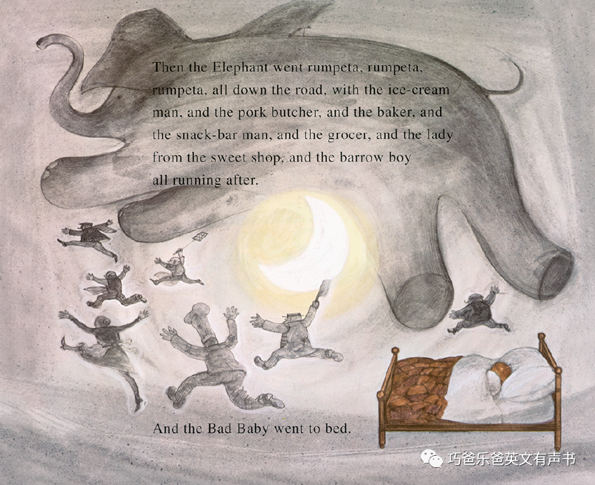 The Elephant and the Bad Baby By Elfrida Vipont高清绘本内页20-巧爸乐爸-绘本推荐