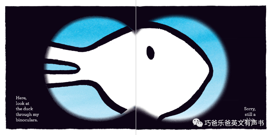 【原版有声书分享】Duck!Rabbit! by Amy Krouse Rosenthal高清绘本内页12-巧爸乐爸-绘本推荐