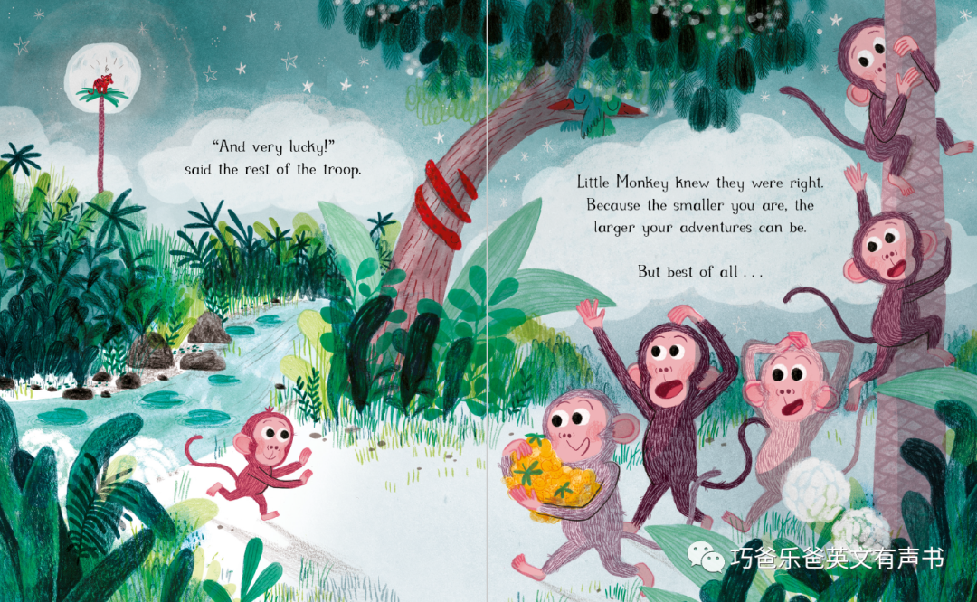 Little Monkey  by Marta Altes高清绘本内页19-巧爸乐爸-绘本推荐