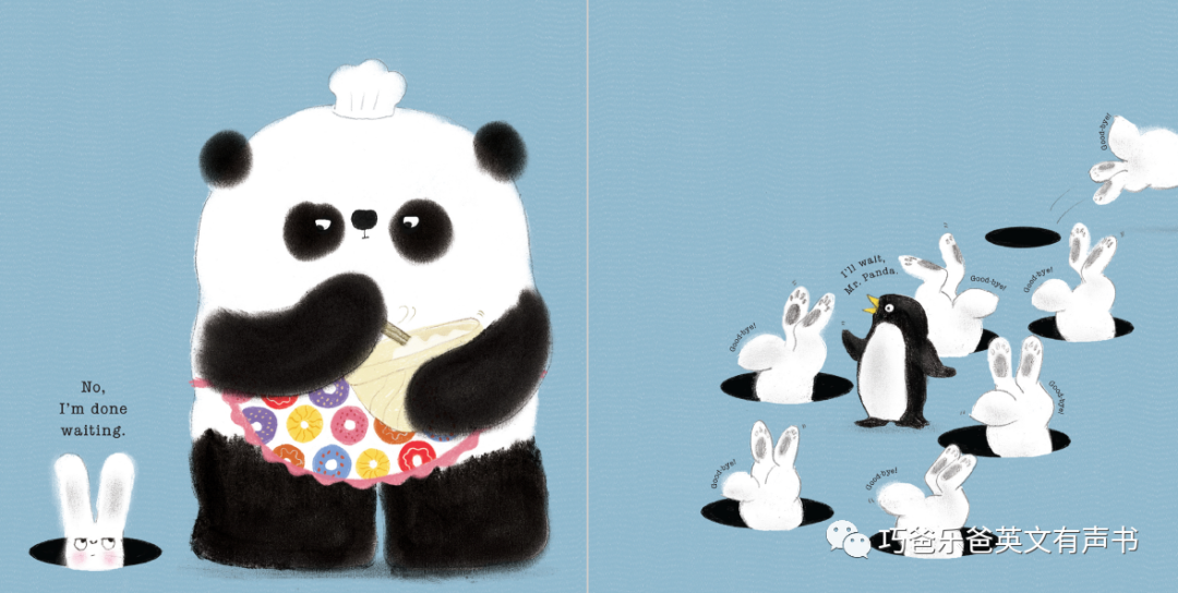 我会等，熊猫先生  I'll Wait, Mr. Panda by Steve Antony高清绘本内页10-巧爸乐爸-绘本推荐