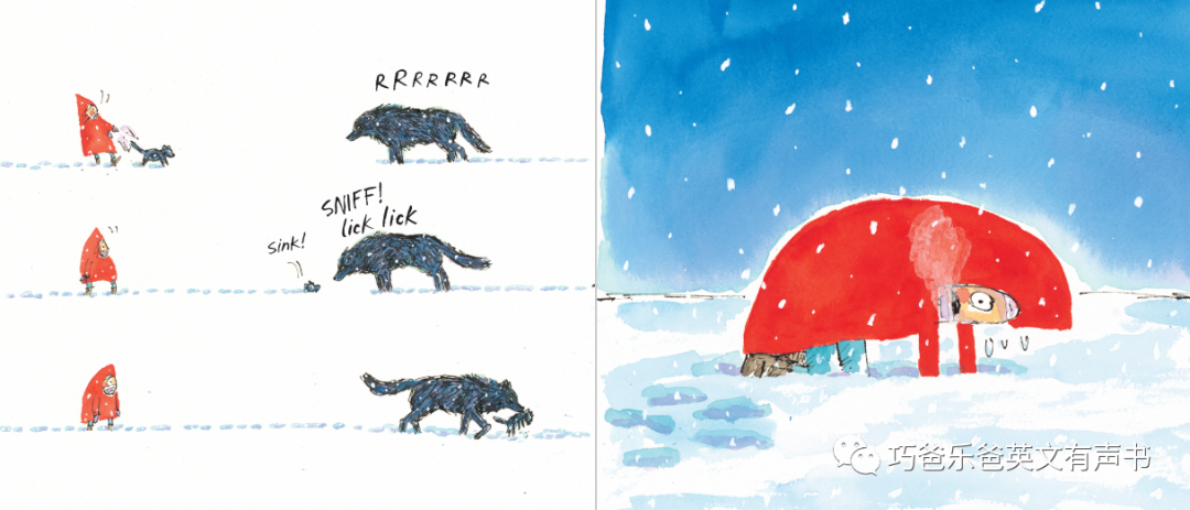 雪地里的狼 Wolf in the Snow by Matthew Cordell高清绘本内页16-巧爸乐爸-绘本推荐