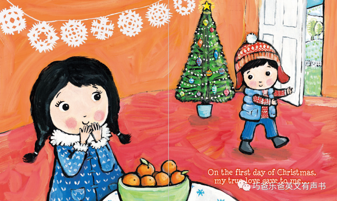 The Twelve Days of Christmas by Jane Cabrera高清绘本内页5-巧爸乐爸-绘本推荐