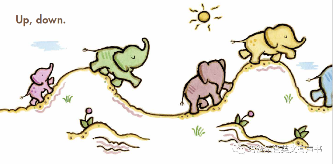 大象排队走 Parade of Elephants by Kevin Henkes高清绘本内页5-巧爸乐爸-绘本推荐