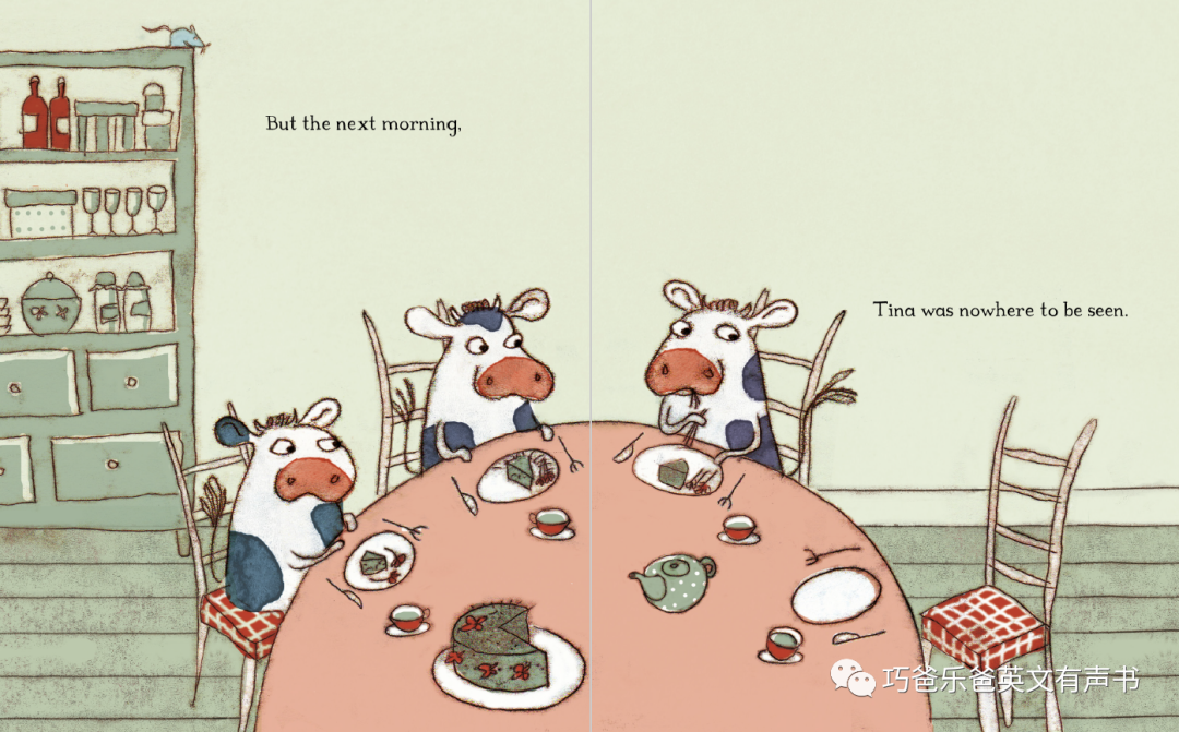 爱爬树的奶牛 The Cow Who Climbed a Tree By Gemma Merino高清绘本内页11-巧爸乐爸-绘本推荐