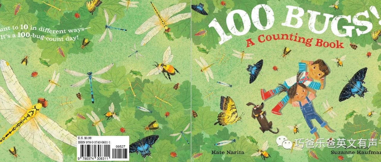100 Bugs! A Counting Book by Kate Narita绘本封面-缩略图-巧爸乐爸-绘本推荐