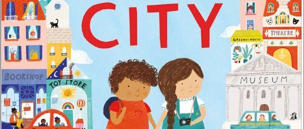 In the City by Holly James and Hannah Tolson在城市里绘本封面-缩略图-巧爸乐爸-绘本推荐