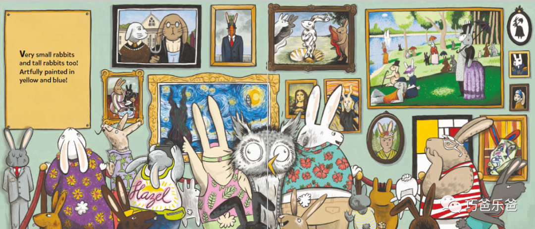 A Is for Another Rabbit by Hannah Batsel高清绘本内页1-巧爸乐爸-绘本推荐
