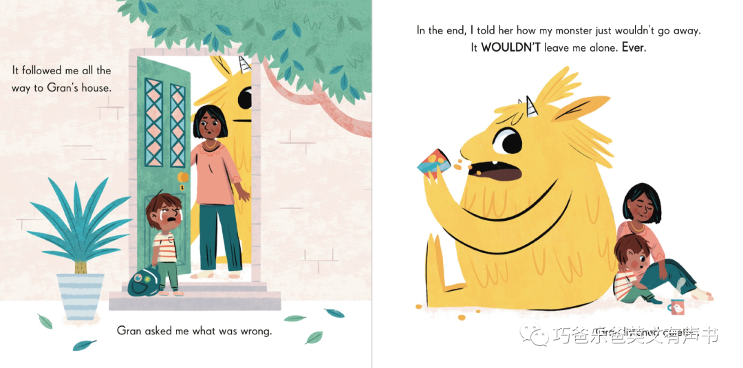 小怪兽和我 My Monster and Me by Nadiya Hussain高清绘本内页12-巧爸乐爸-绘本推荐