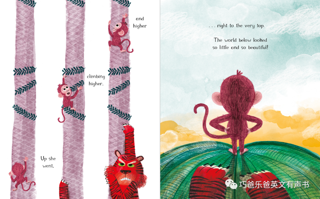 Little Monkey  by Marta Altes高清绘本内页16-巧爸乐爸-绘本推荐