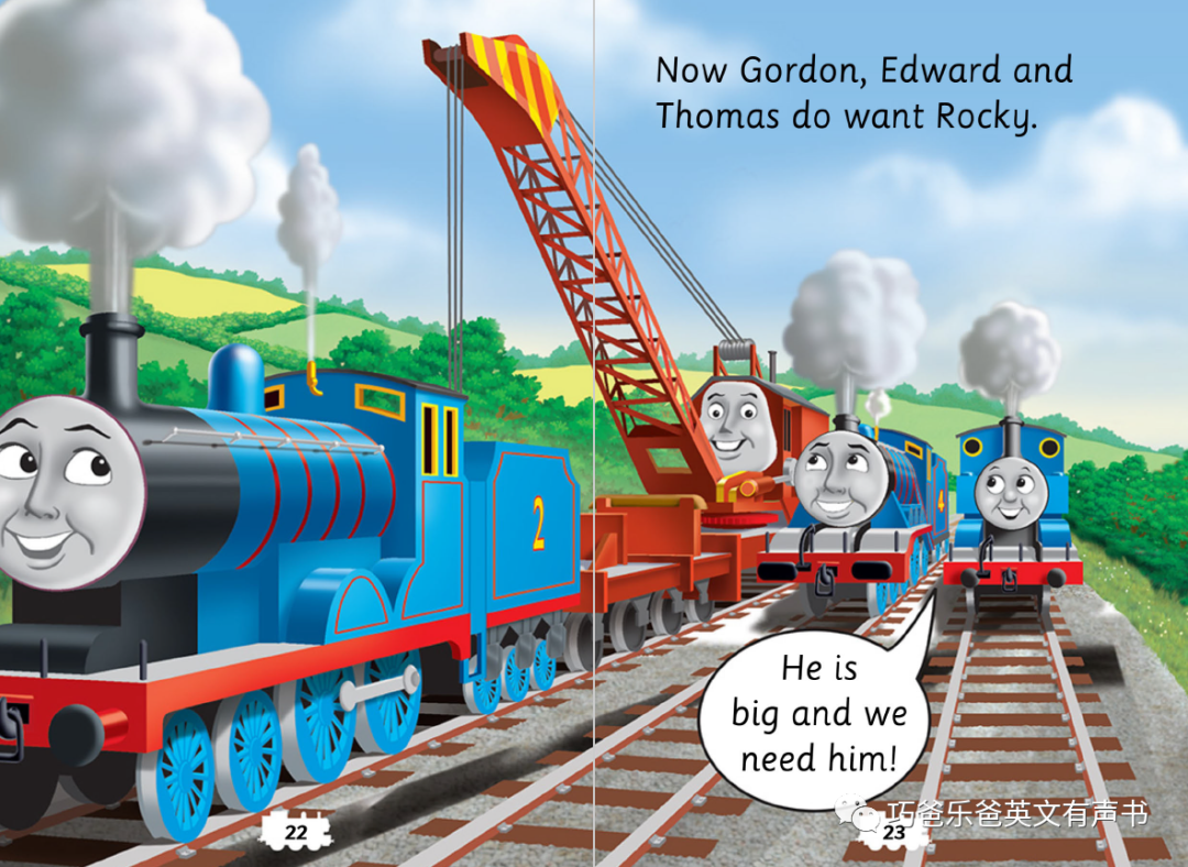 托马斯Thomas and Friends系列  The Big Job高清绘本内页14-巧爸乐爸-绘本推荐