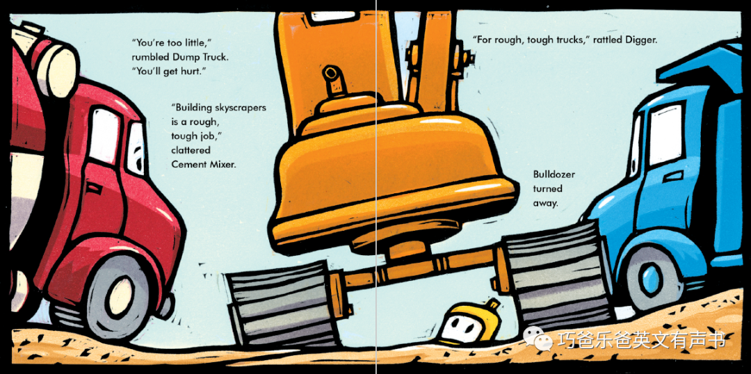 Bulldozer Helps Out by Candace Fleming高清绘本内页10-巧爸乐爸-绘本推荐