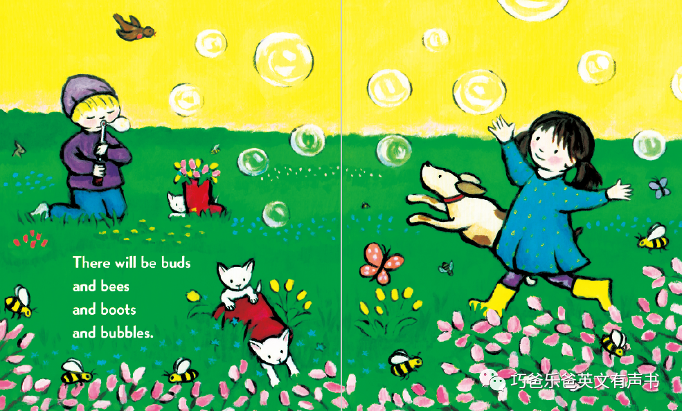当春天到来的时候 When Spring Comes by Kevin Henkes高清绘本内页11-巧爸乐爸-绘本推荐