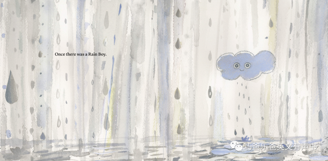 Rain Boy by Dylan Glynn高清绘本内页4-巧爸乐爸-绘本推荐