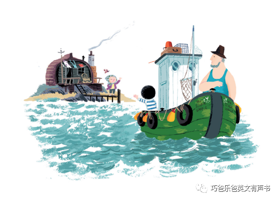 我和奶奶的夏天 Grandma Bird by Benji Davies高清绘本内页14-巧爸乐爸-绘本推荐