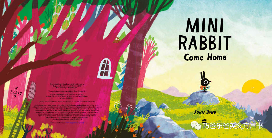 小兔子要回家 Mini Rabbit Come Home by John Bond高清绘本内页5-巧爸乐爸-绘本推荐