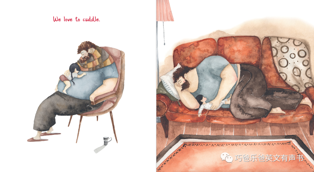爸爸在身旁 DAD BY MY SIDE by Soosh高清绘本内页13-巧爸乐爸-绘本推荐