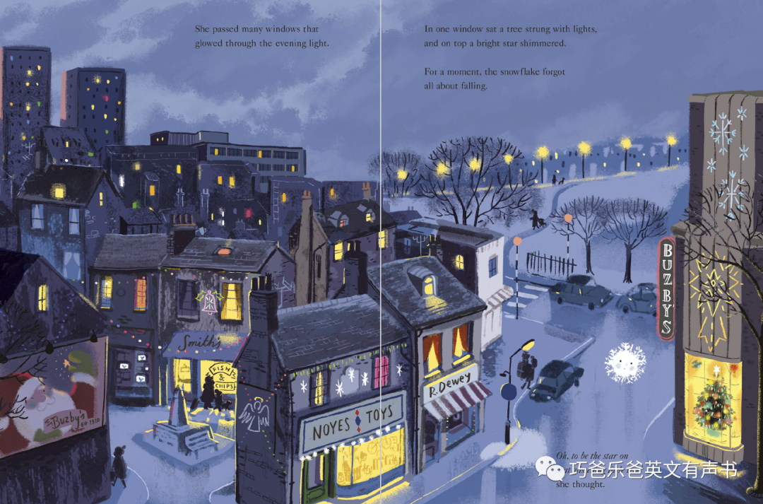 The Snowflake By Benji Davies高清绘本内页9-巧爸乐爸-绘本推荐