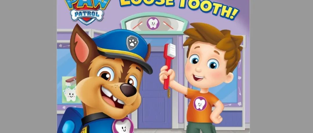 Chase's Loose Tooth!  by Nickelodeon Publishing绘本封面-缩略图-巧爸乐爸-绘本推荐