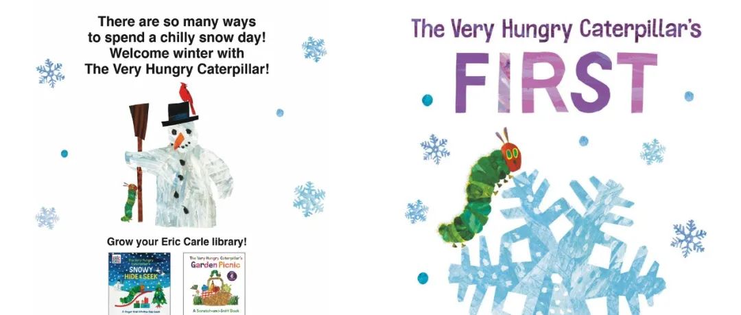 The Very Hungry Caterpillar's First Winter by Eric Carle绘本封面-缩略图-巧爸乐爸-绘本推荐